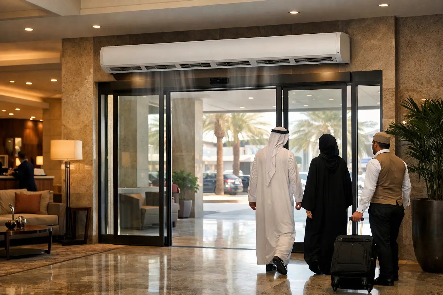 Air Curtain for Hotel Lobby: What Matters