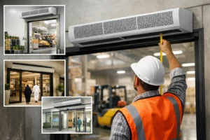 Air Curtain Mounting Height Calculator Guide