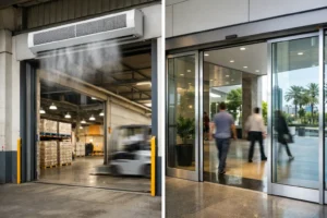 Air Curtains vs Automatic Doors