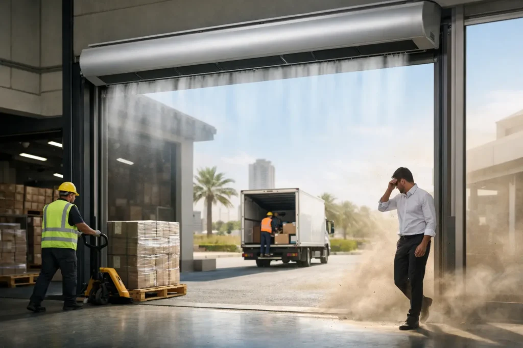 Do Air Curtains Work Outdoors? Yes, With Limits