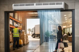 How Do Air Curtains Save Energy?