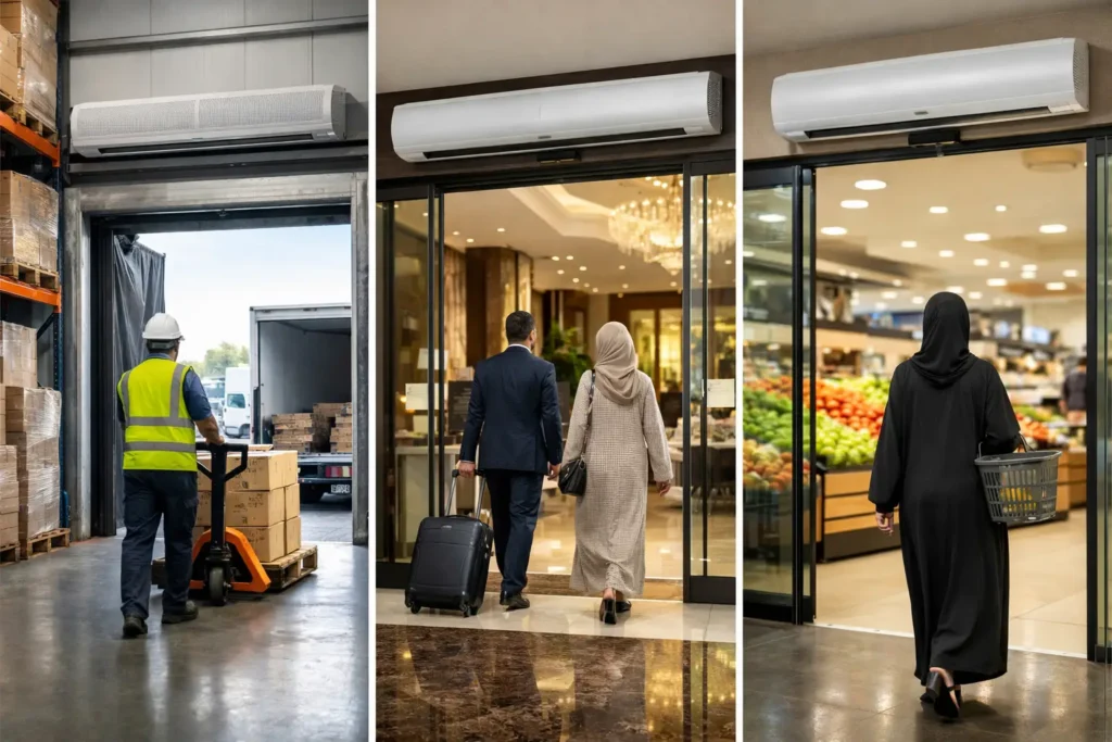 How to Select Commercial Air Curtains