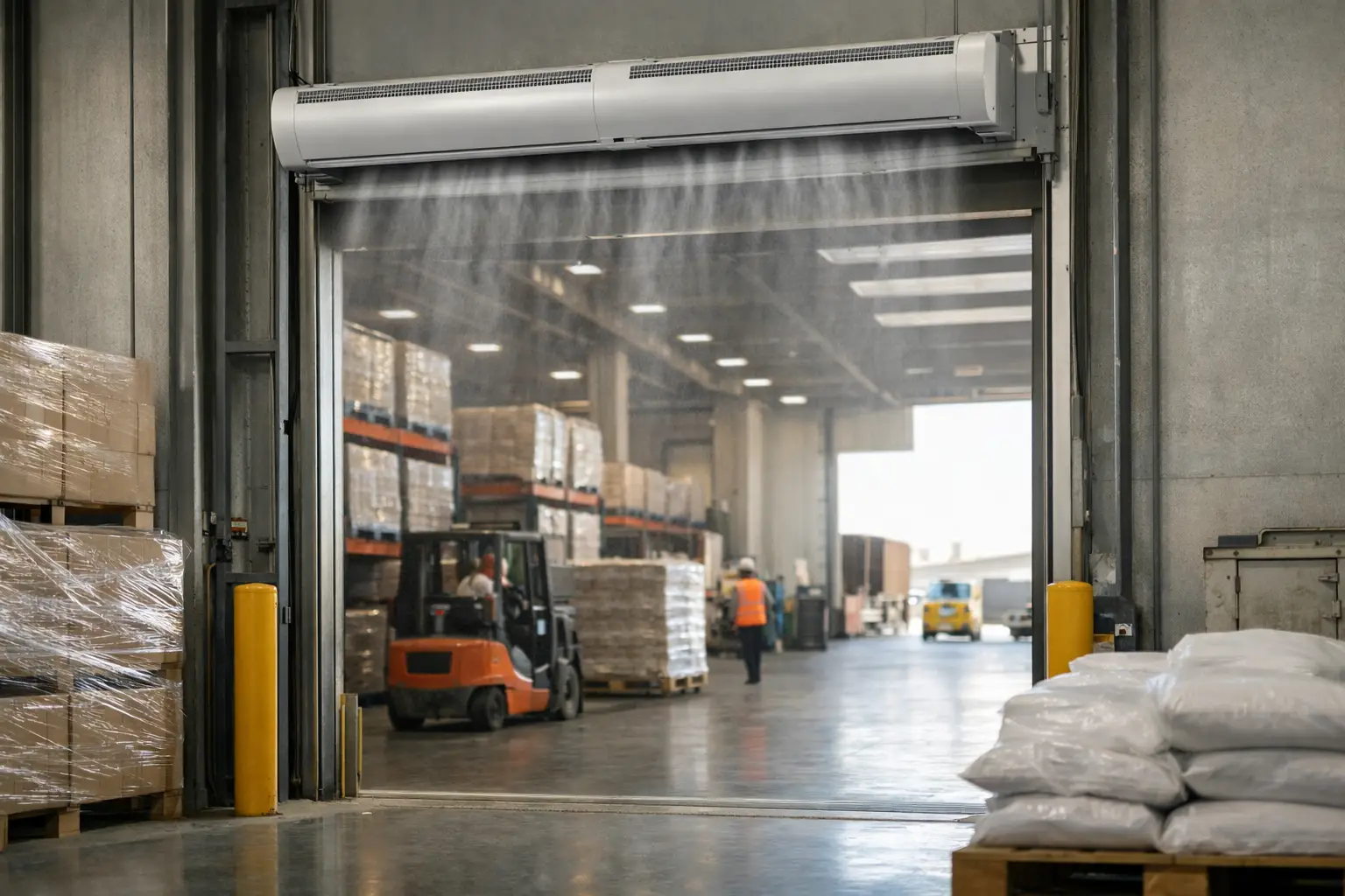 A Factory Doorway Airflow Upgrade Example