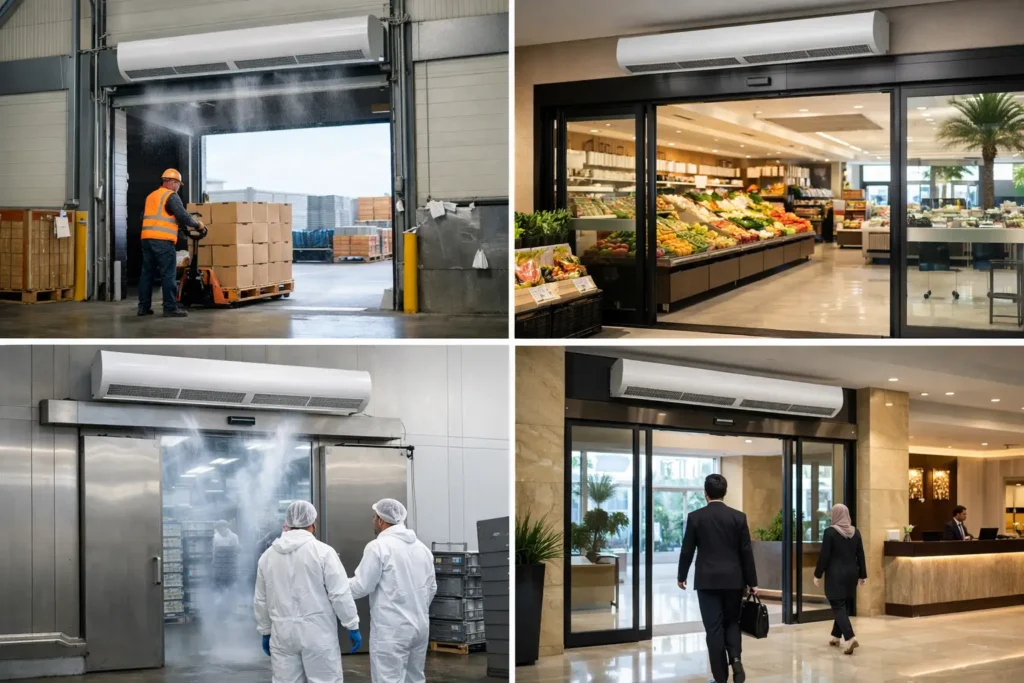 Air Curtain Installation Guide for Commercial Sites
