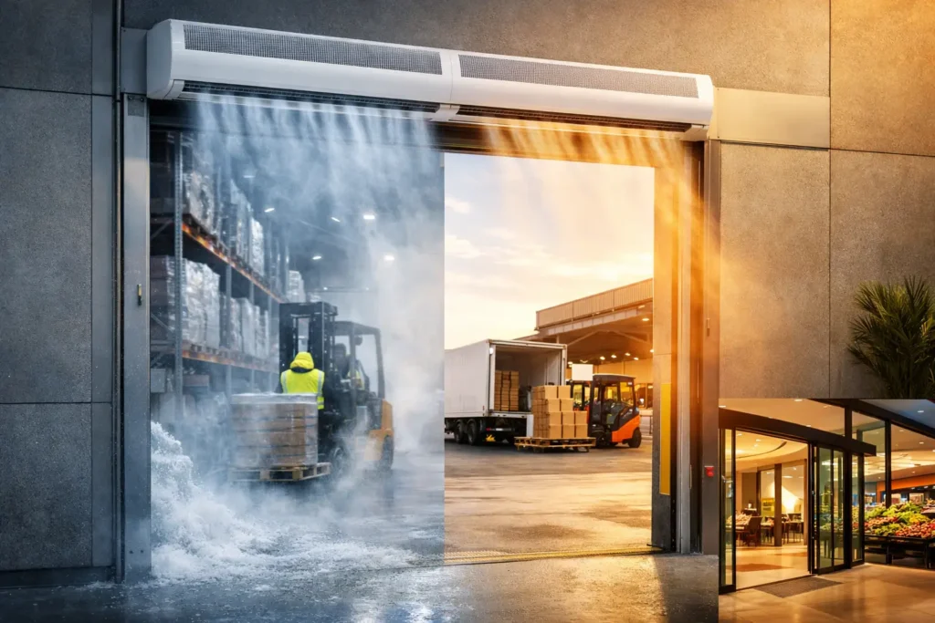 Best Commercial Doorway Barrier Systems for Heat