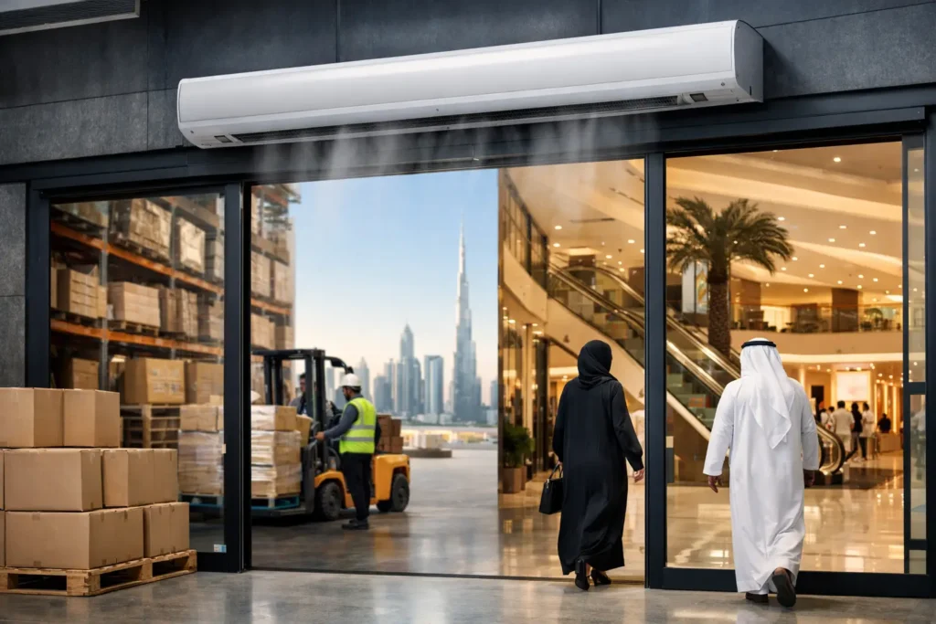 Choosing an Air Curtain Supplier in Dubai