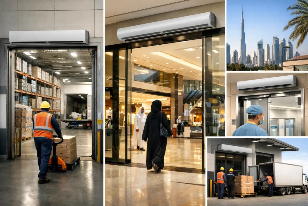 Choosing an Air Curtain Supplier in Dubai