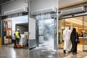 How to Reduce Cooling Loss at Every Entrance