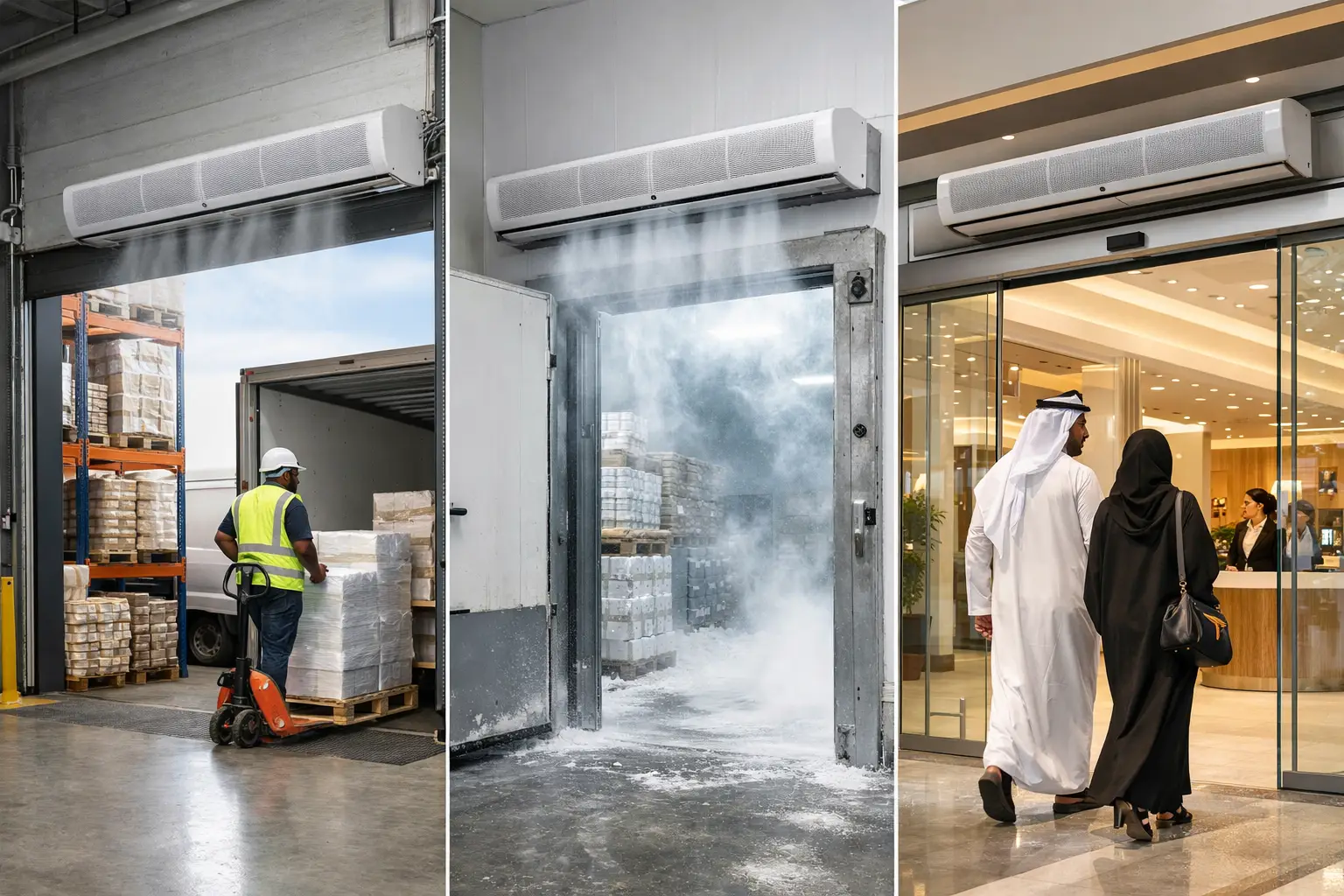 How to Reduce Cooling Loss at Every Entrance