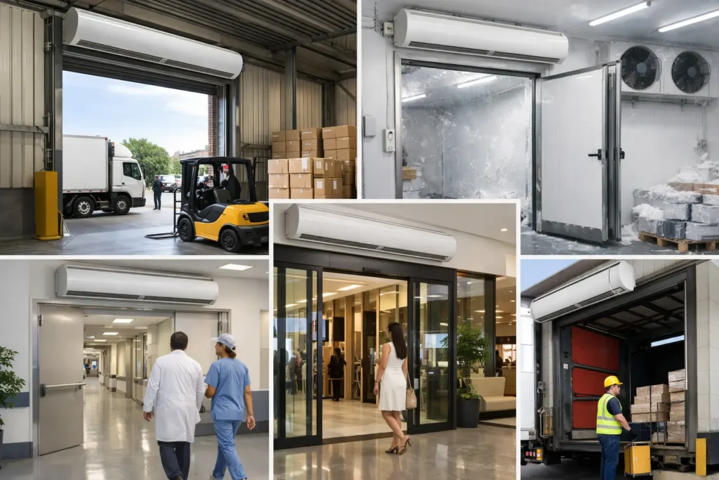 Industrial Air Curtain Selection Guide