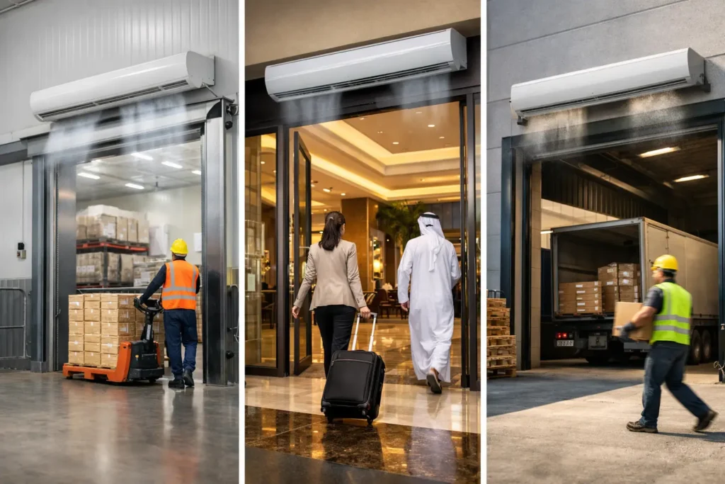 Specification-Ready Air Curtain Systems for Projects