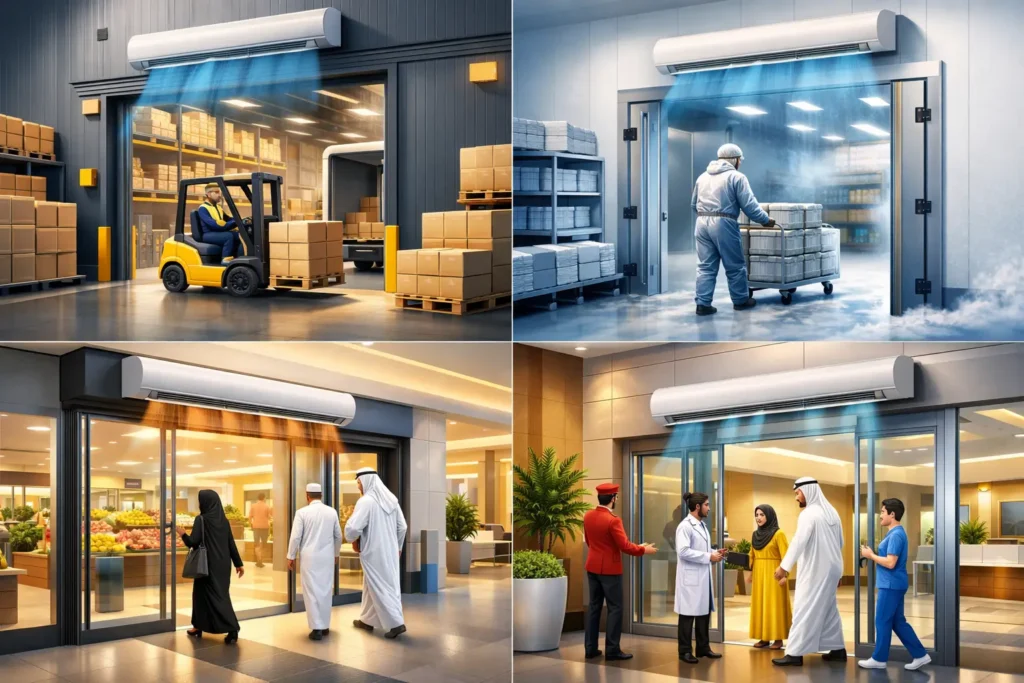 Why Facilities Need Air Curtains at Every Entry