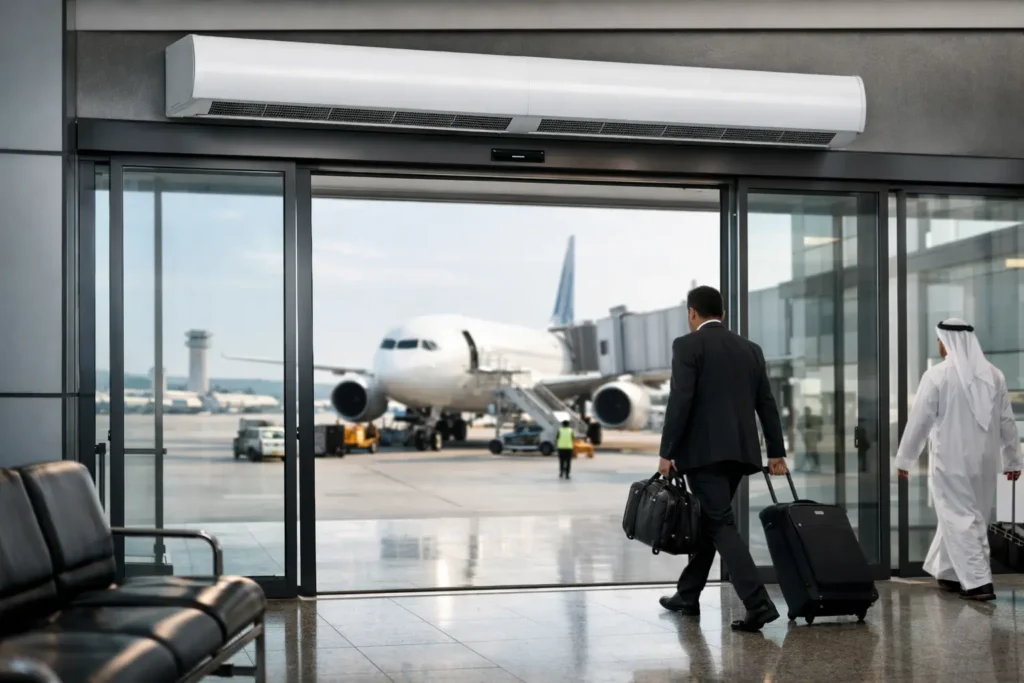 Best Air Curtains for Airports and Terminals