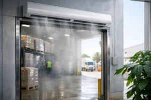 Do Air Curtains Reduce Humidity at Entrances?