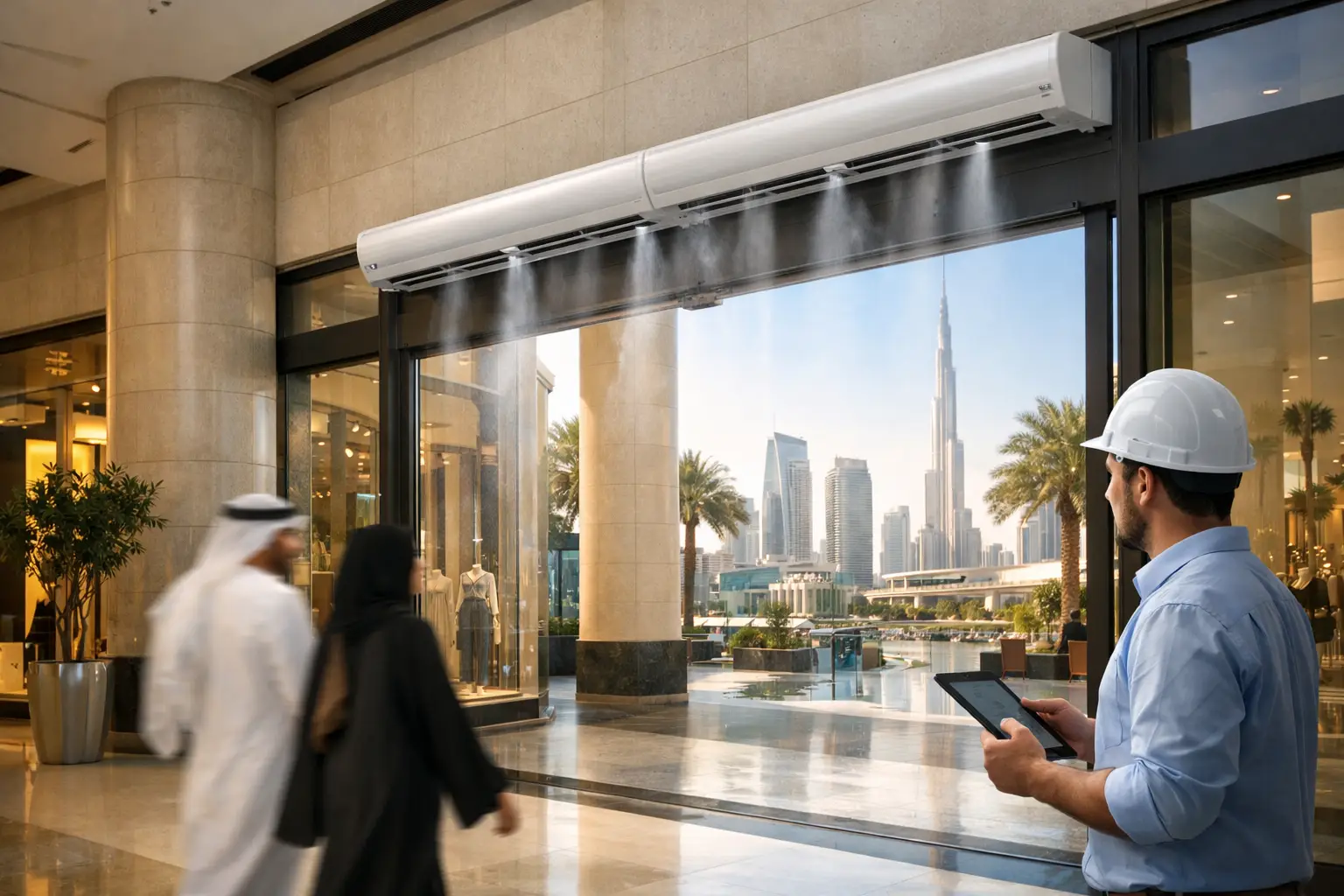Mall Cooling Retention Case Study in Dubai