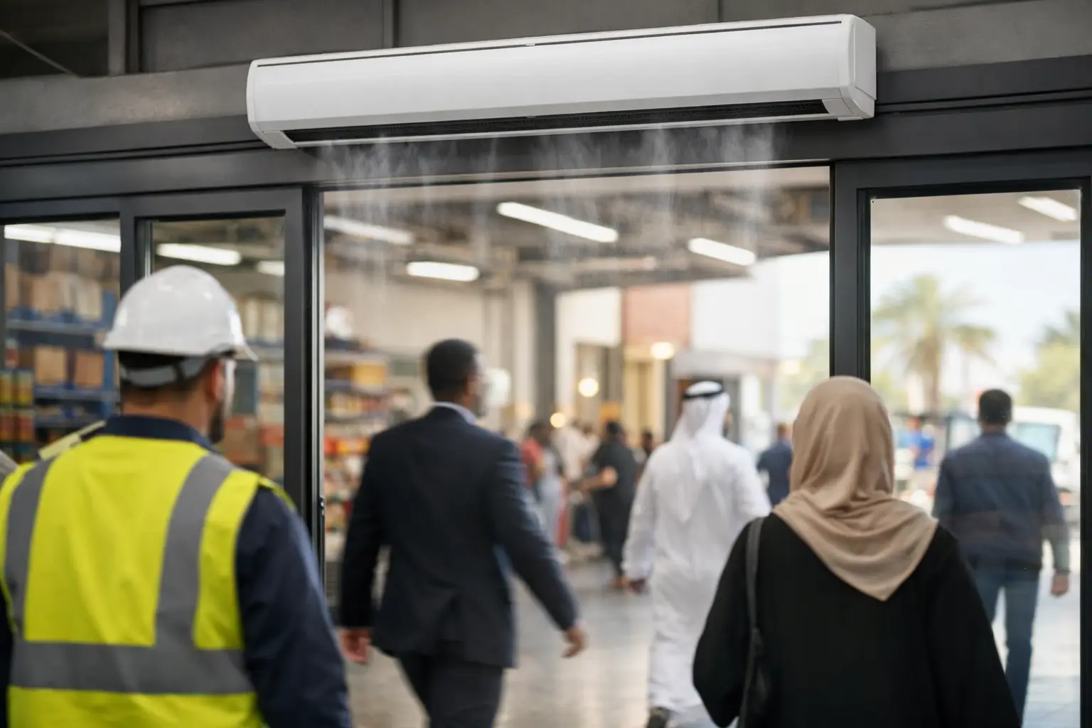 Smart HVAC Controls for High-Traffic Entrances