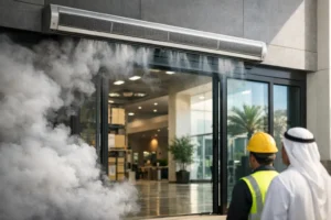 Smoke Control Entrances and Air Curtain Design