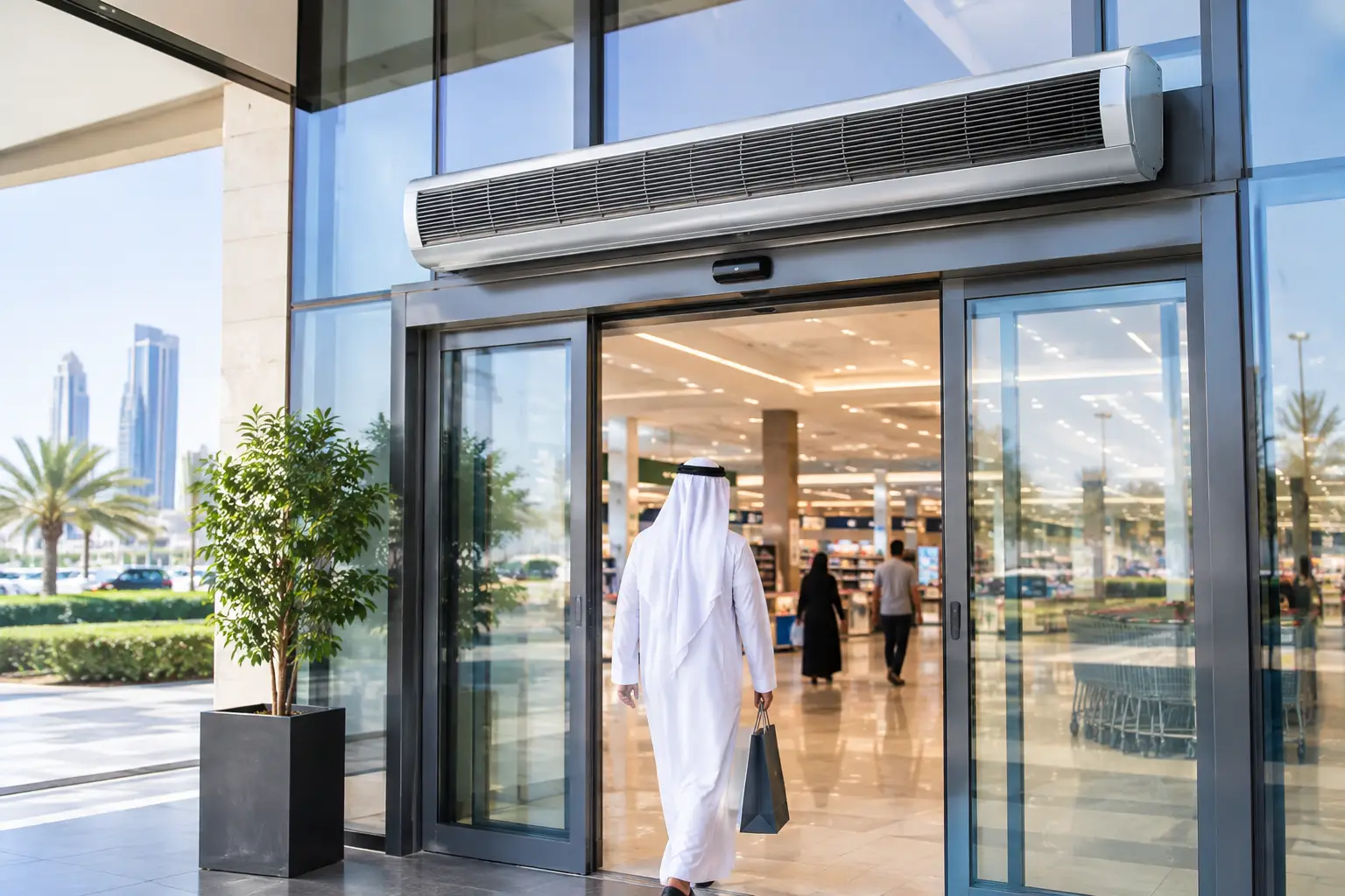 Air Curtain Compliance for Commercial Entrances
