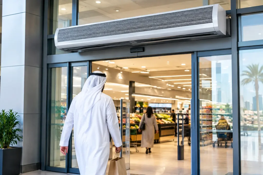 Are Air Curtains Hygienic in Commercial Buildings?