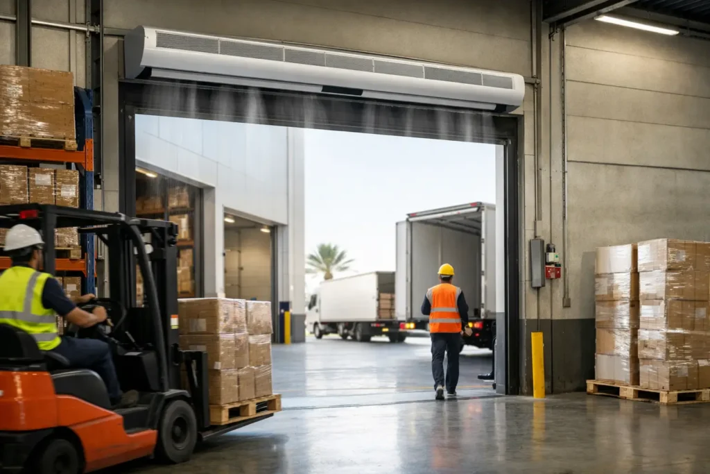 Best Air Curtains for Logistics Facilities