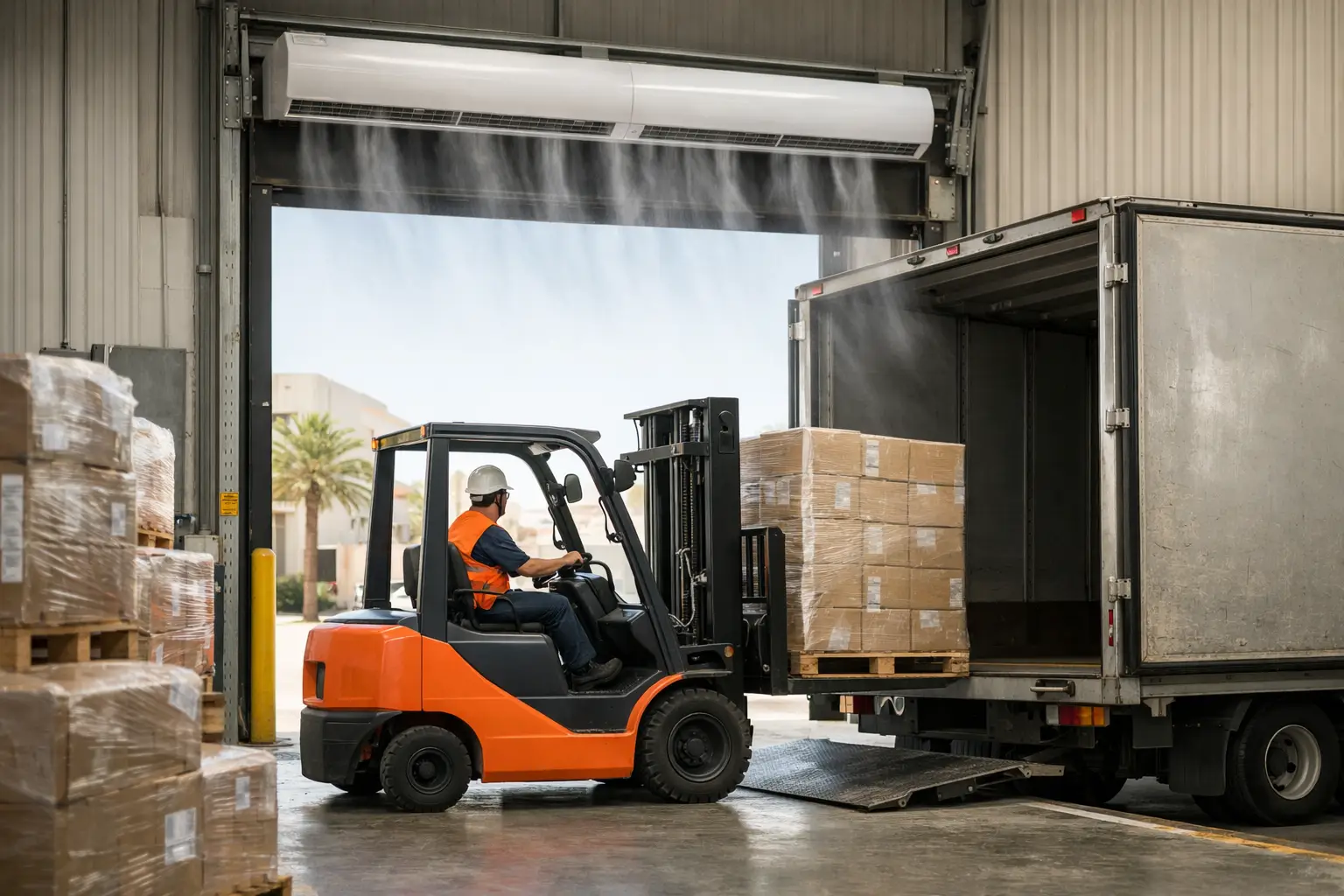 Best Warehouse Air Curtains for Loading Doors