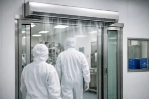 Cleanroom Air Curtains for Controlled Entries