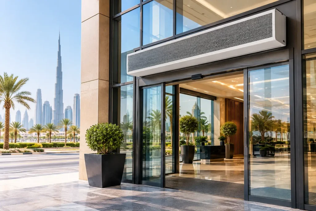 Dubai Commercial Air Curtains for Extreme Heat