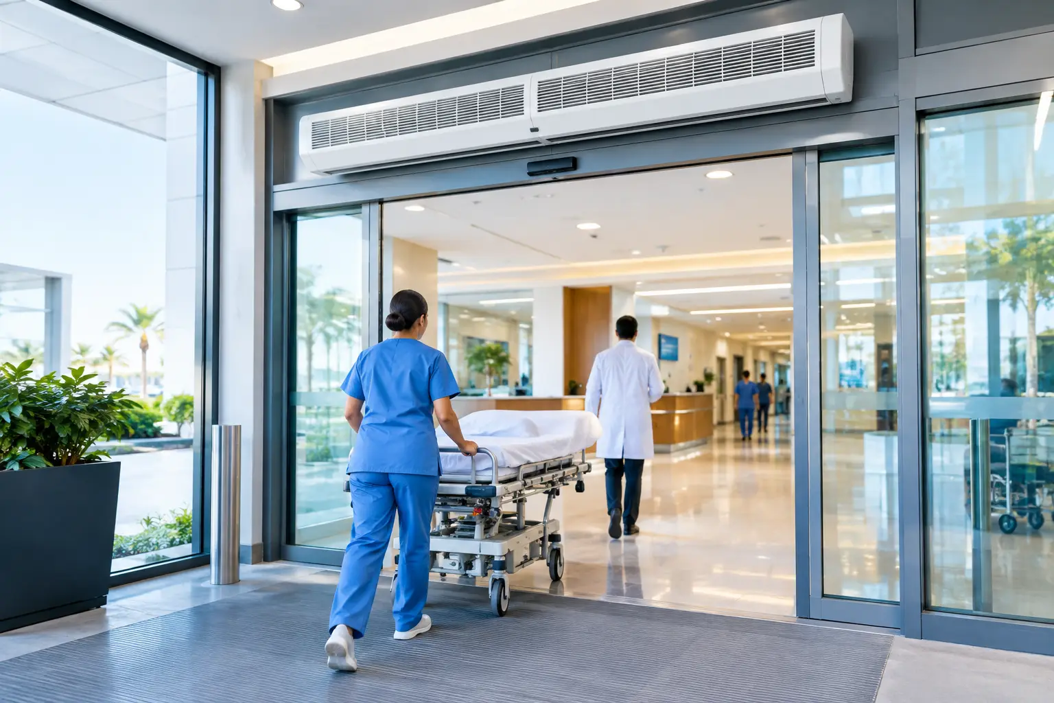 Hospital Entrance Hygiene That Protects Indoor Air