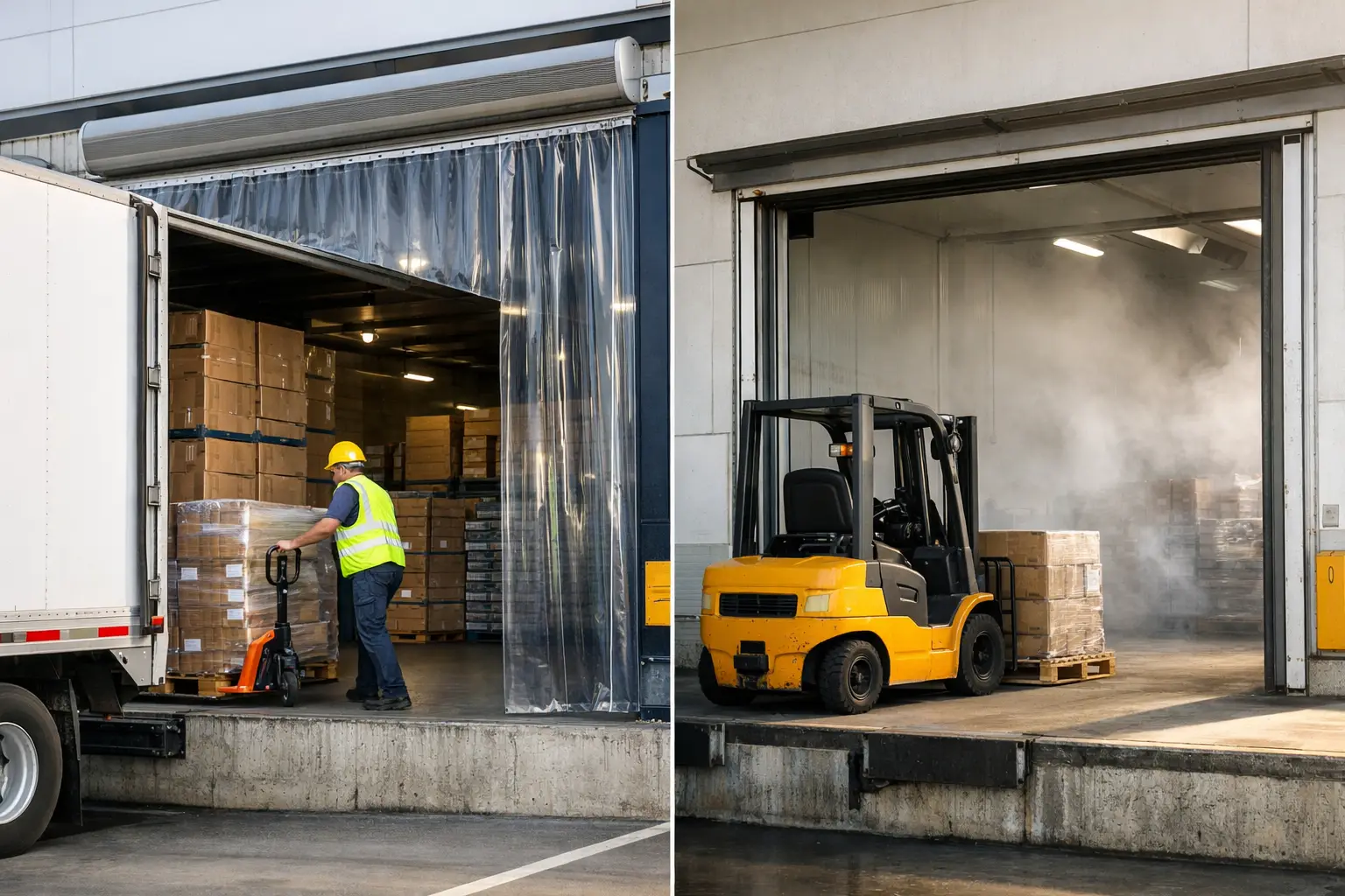 Loading Dock Curtains: Where They Work, Where They Don't