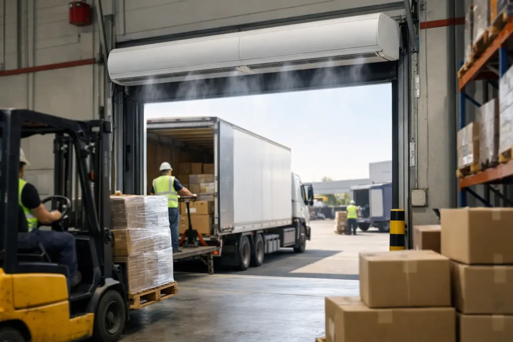 Warehouse Air Curtain Selection for Loading Bays