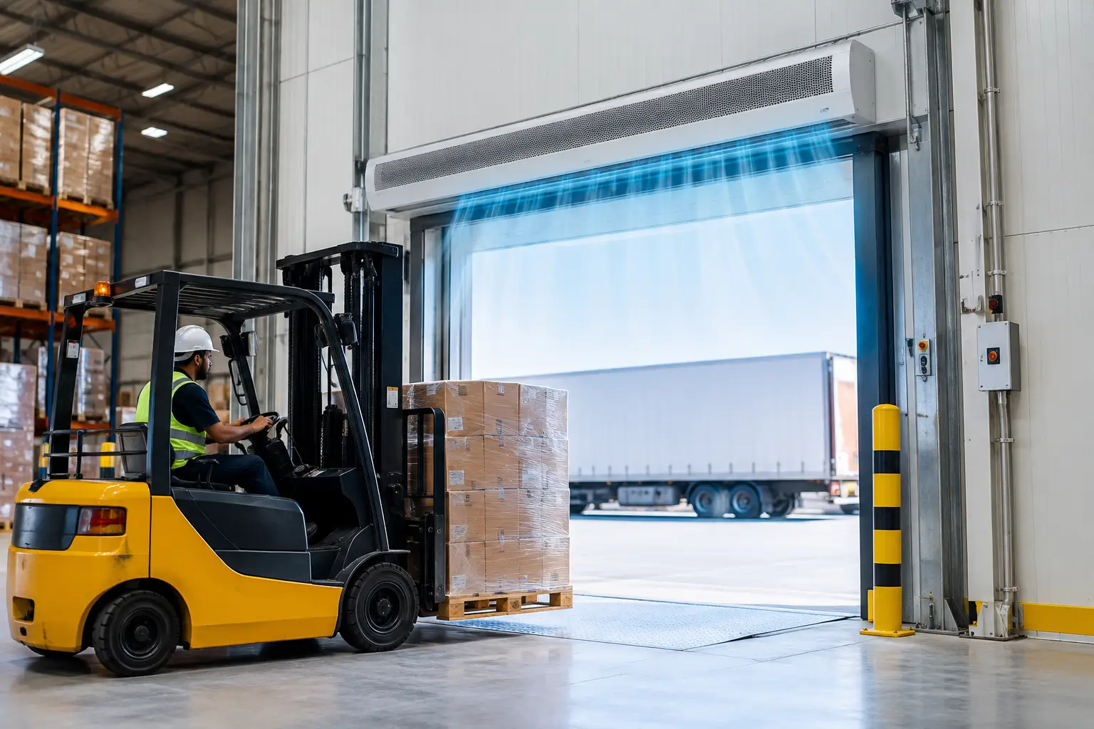 Warehouse Cooling Savings Example for Loading Doors