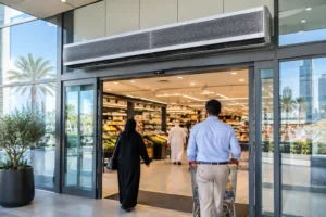 Air Curtain Noise Planning Guide for Busy Entrances