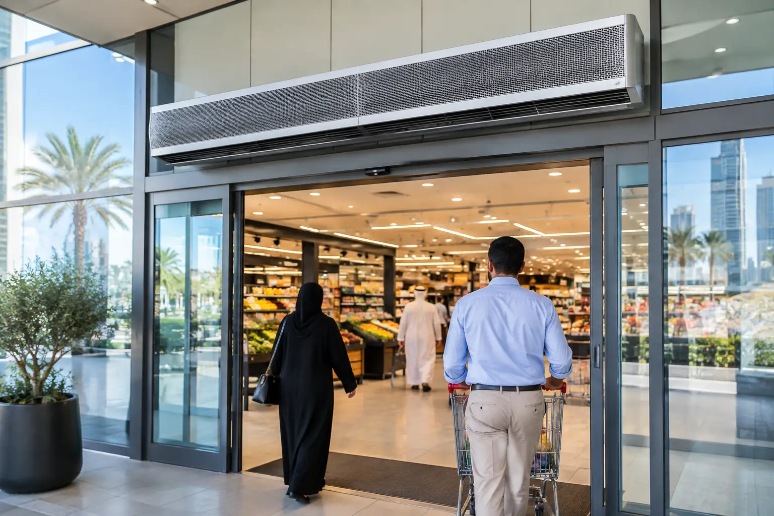 Air Curtain Noise Planning Guide for Busy Entrances