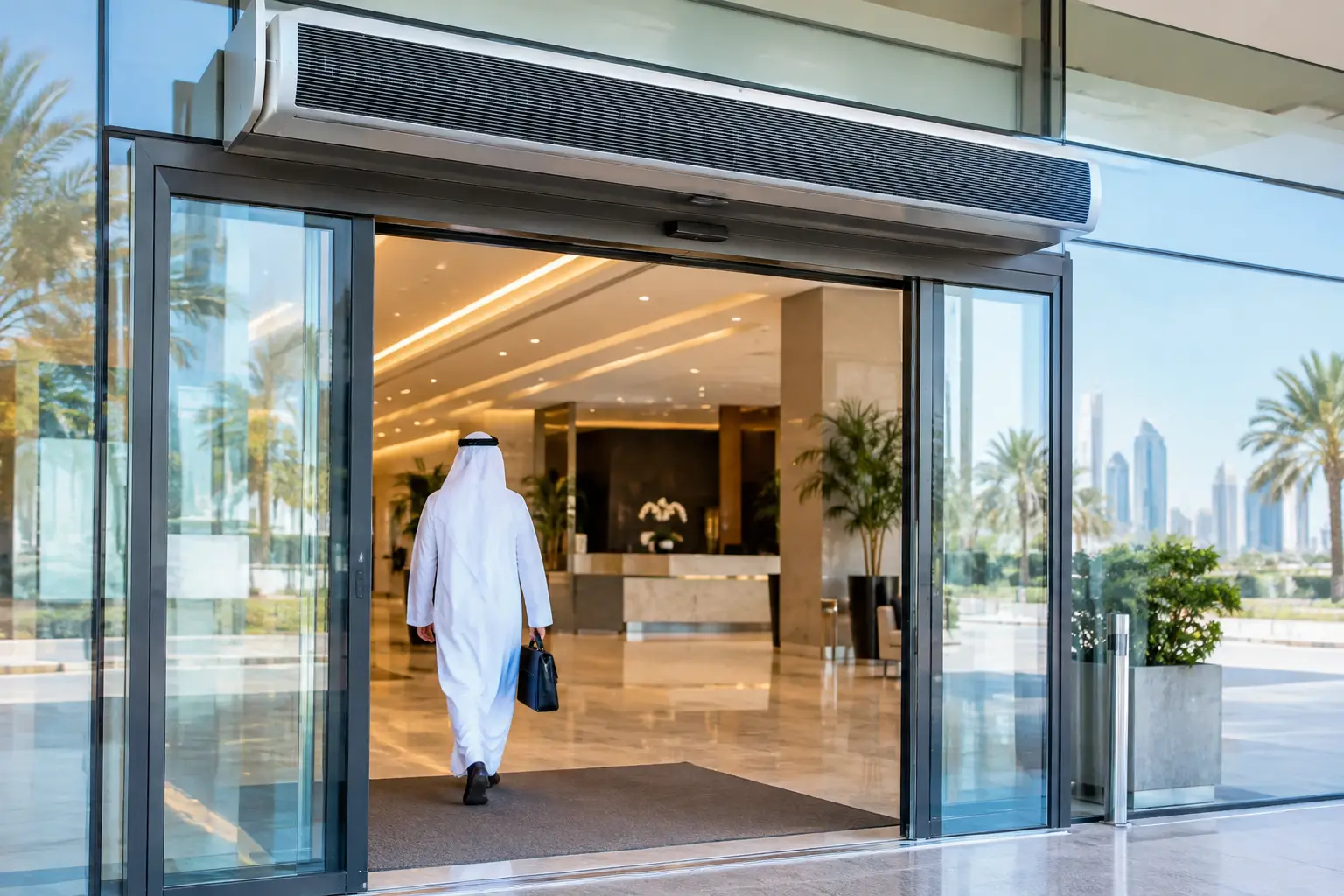 Commercial Air Curtains for Demanding Entrances