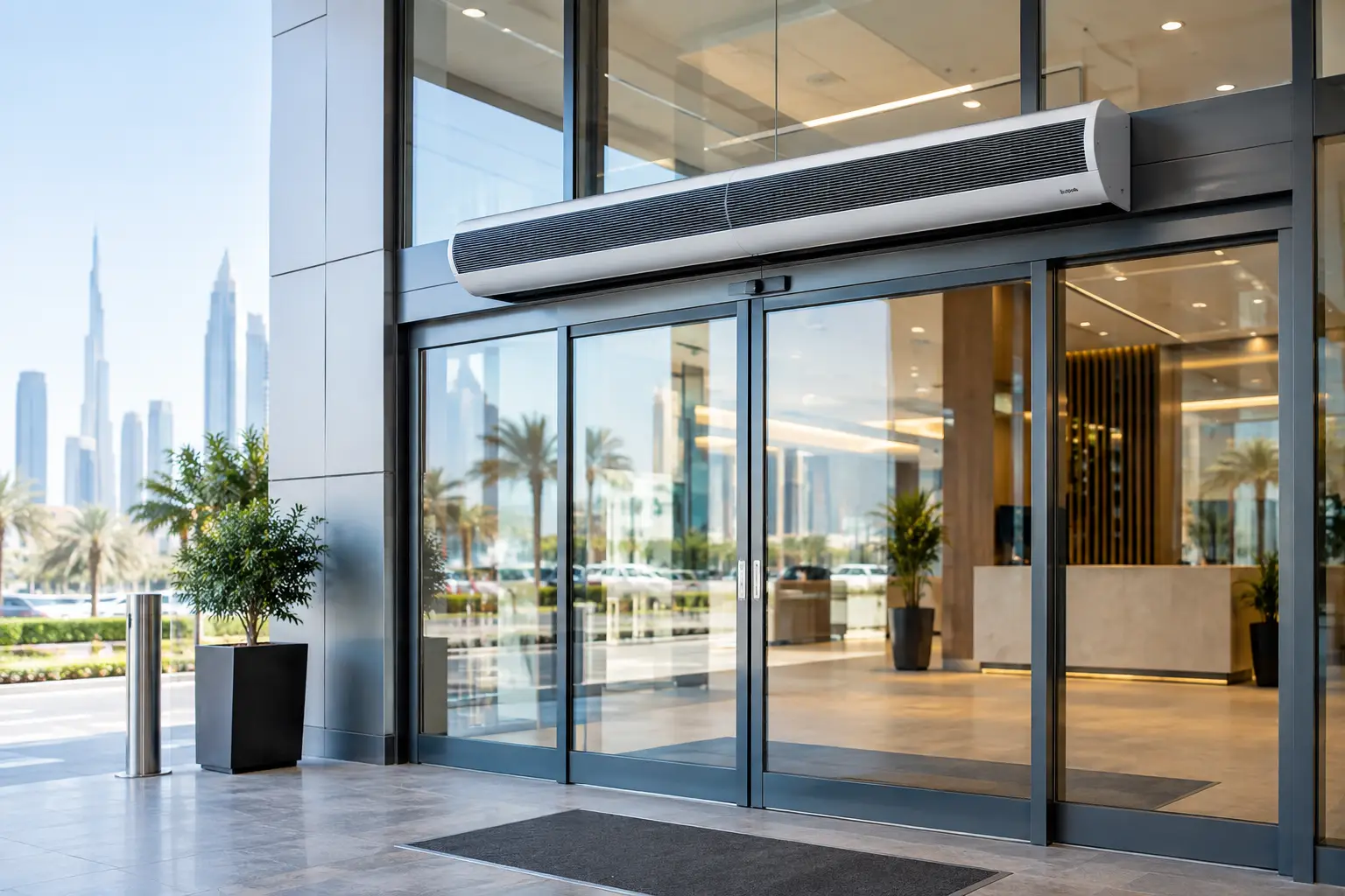 Doorway Protection for Commercial Buildings